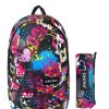 Clearance Cactus Sac A Dos Scolaire Double Compartiment & Trousse Offerte Cactus