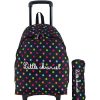 Online Little Marcel Sac A Dos Roulettes Scolaire Double Compartiment & Trousse Offerte Little Marcel