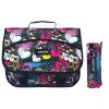 Clearance Cactus Cartable Scolaire Double Compartiment & Trousse Offerte Cactus Sans Roulettes