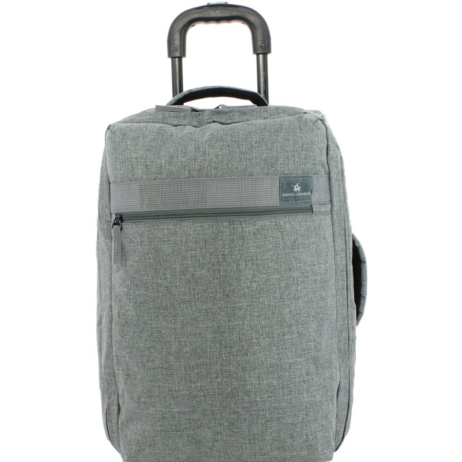 New David Jones Sac De Voyage Cabine Avec Roulettes 40L David Jones Polyester Taille S 55Cm