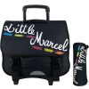 Best Little Marcel Cartable Scolaire Double Compartiment Avec Roulettes & Trousse Offerte Little Marcel