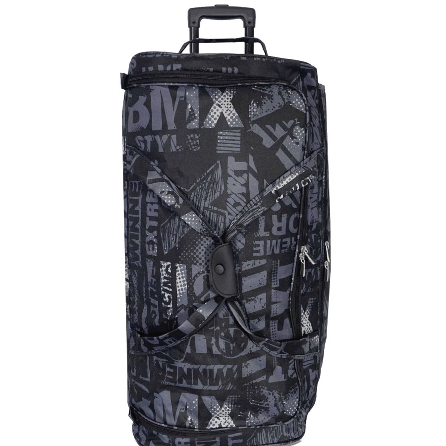 Clearance David Jones Sac De Voyage Avec Roulettes 120L Grand Volume David Jones Taille Xl 76Cm