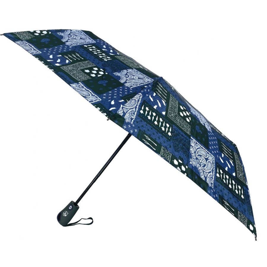 Wholesale Bleucerise Parapluie Pliable Avec Ouverture Et Fermeture Automatique Happy Swan